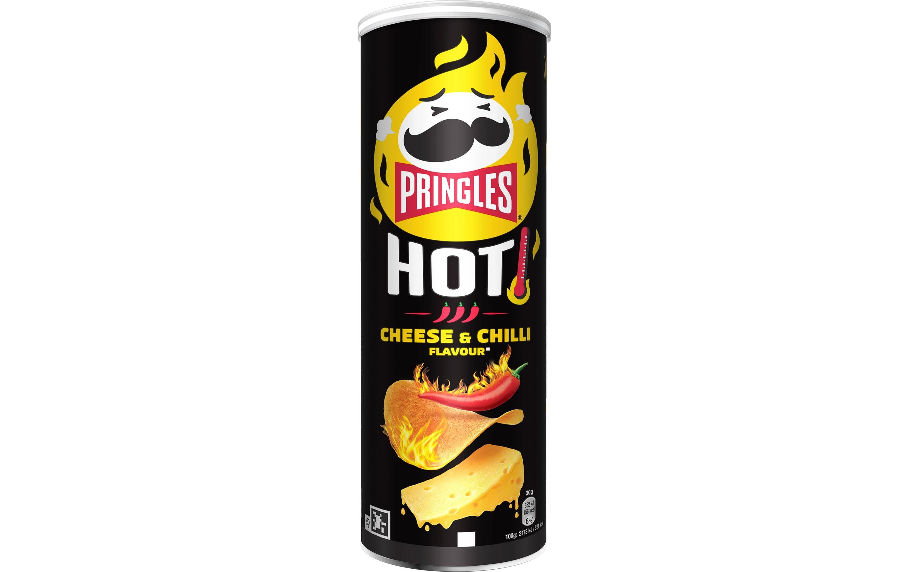 Chips Hot Flamin Cheese 160 gKnusprige Kartoffelchips
