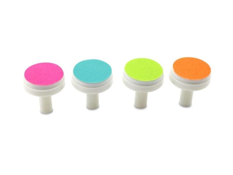 Haakaa Baby-Nagelpflegeset Hellrosa/Weiss Elektrischer Nagelschneider für Babys