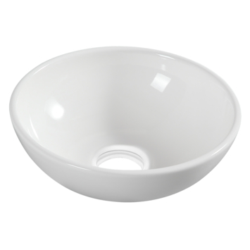 Marho Drova waskom rond 28 x 10 cm keramiek glans wit