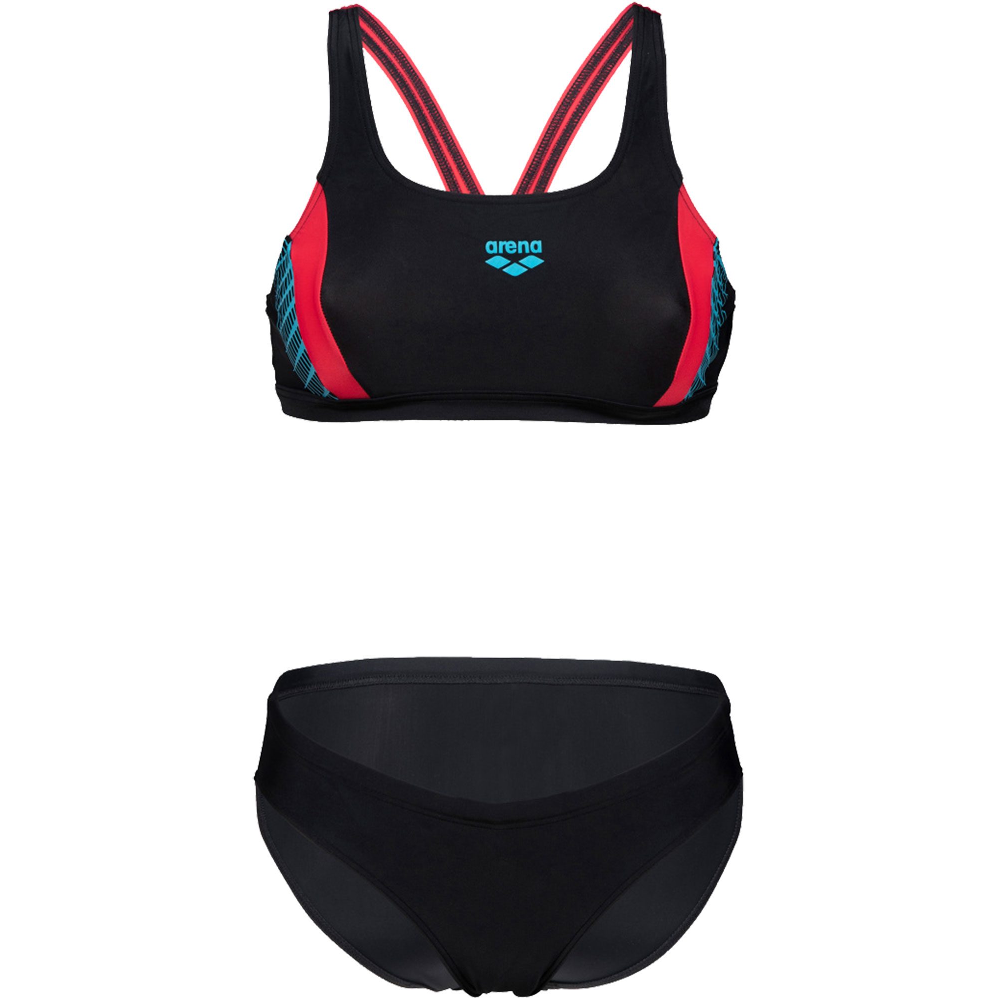 Arena Threefold Bikini Damen black anguria