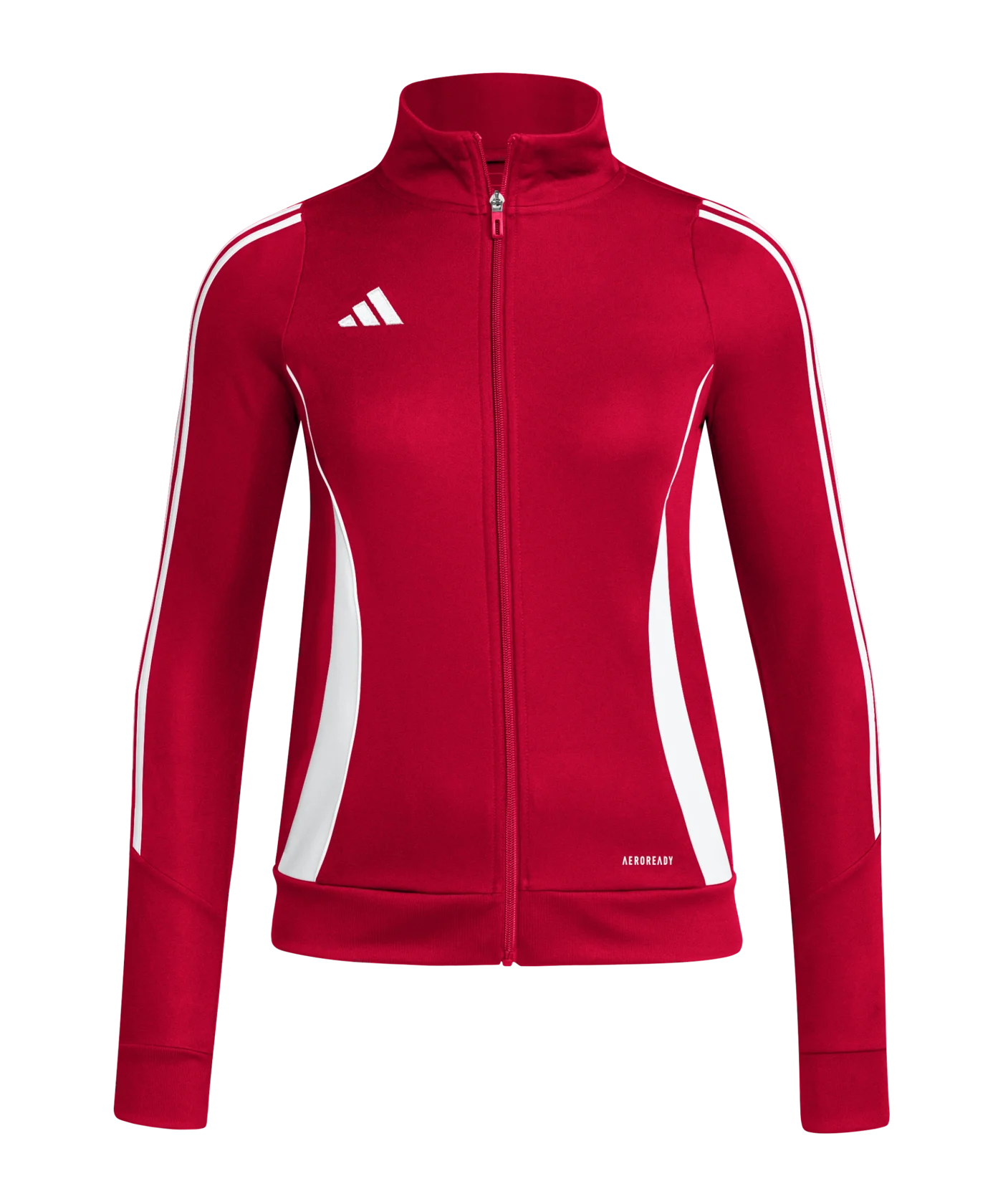 adidas Tiro 24 Trainingsjacke Damen Rot Weiss