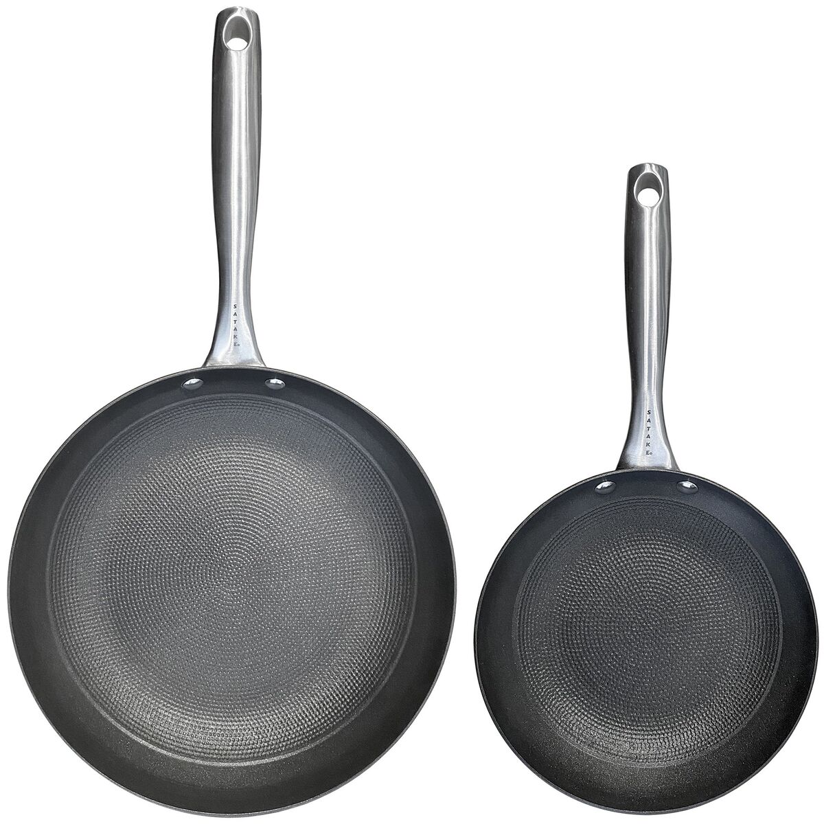 Stekepanne 28 cm. og 20 cm.