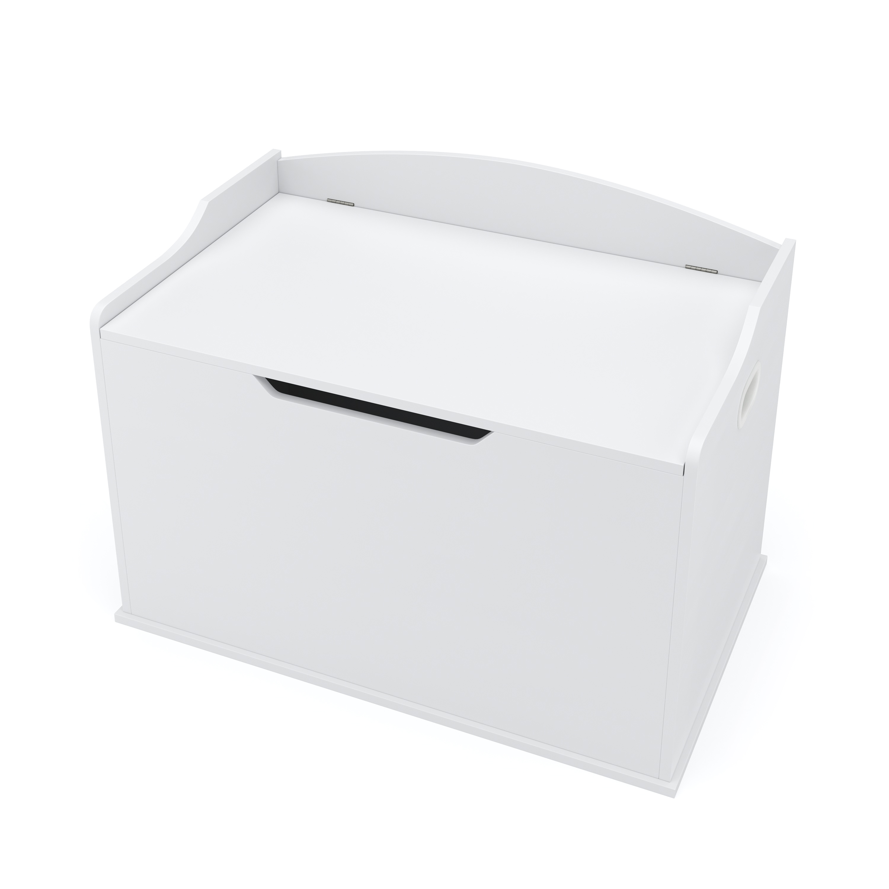 Sitzbank Spielzeugkiste 76 x 48 x 54 cm weiss