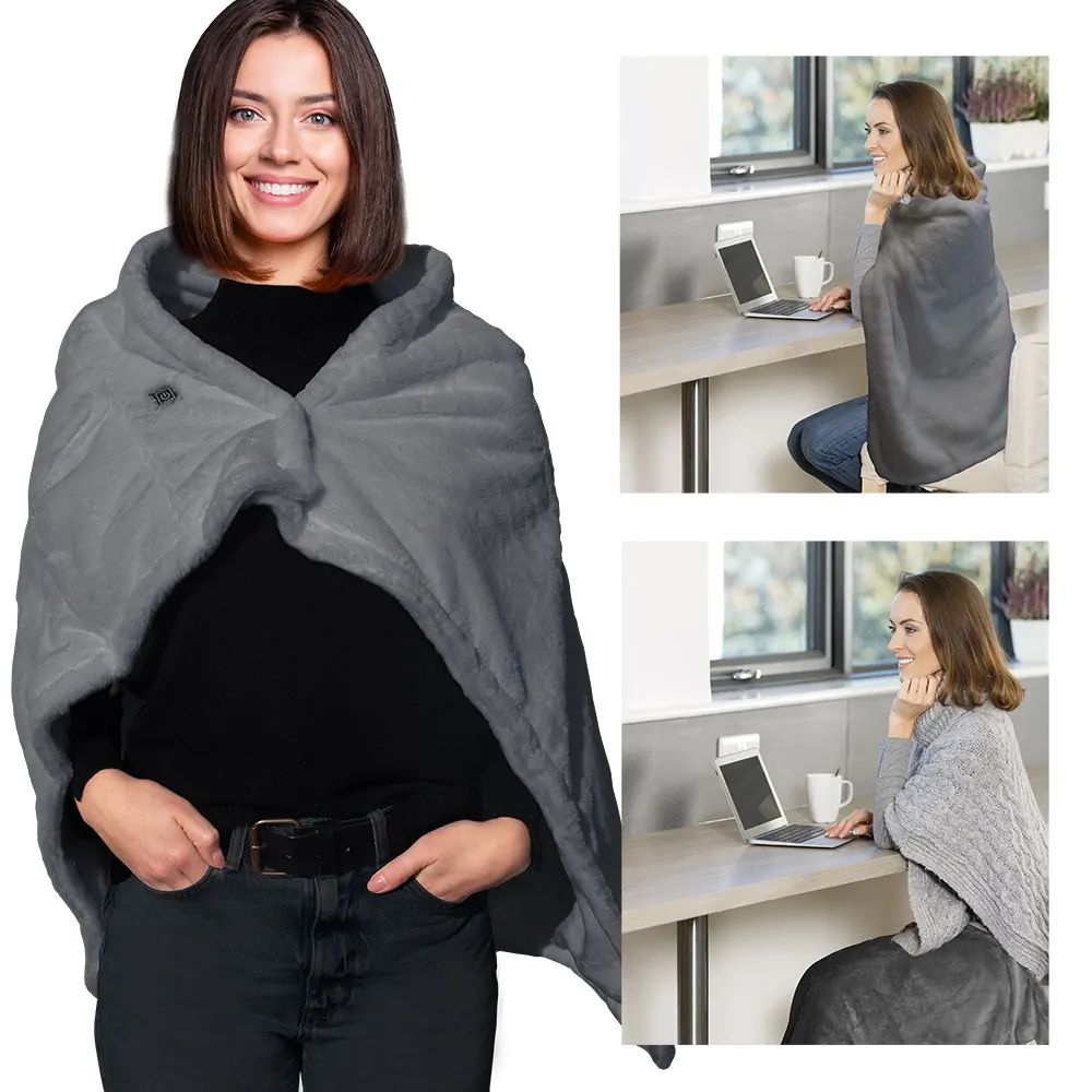 Elektrische Cape, benen & stoel Warmte deken