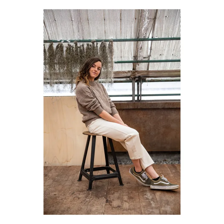 Matona Jean Coton Bio Utility - Collection Femme  | Ecru