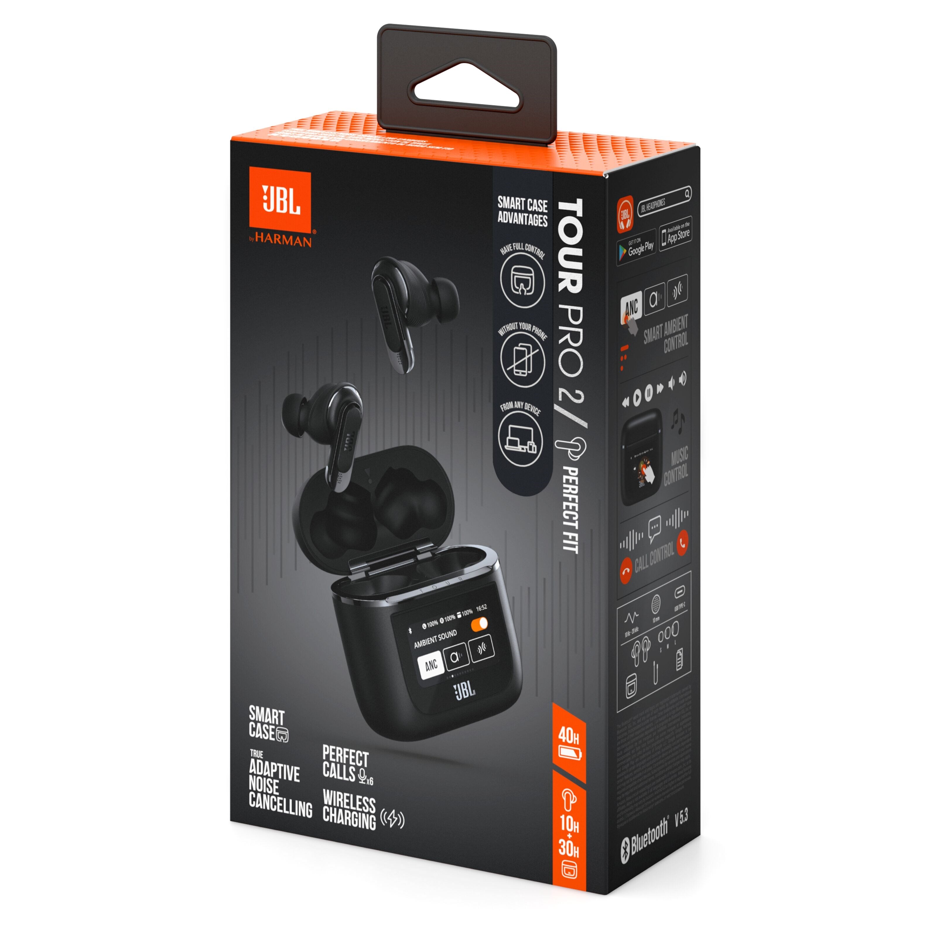 JBL Tour Pro 2 Trådløse hodetelefoner