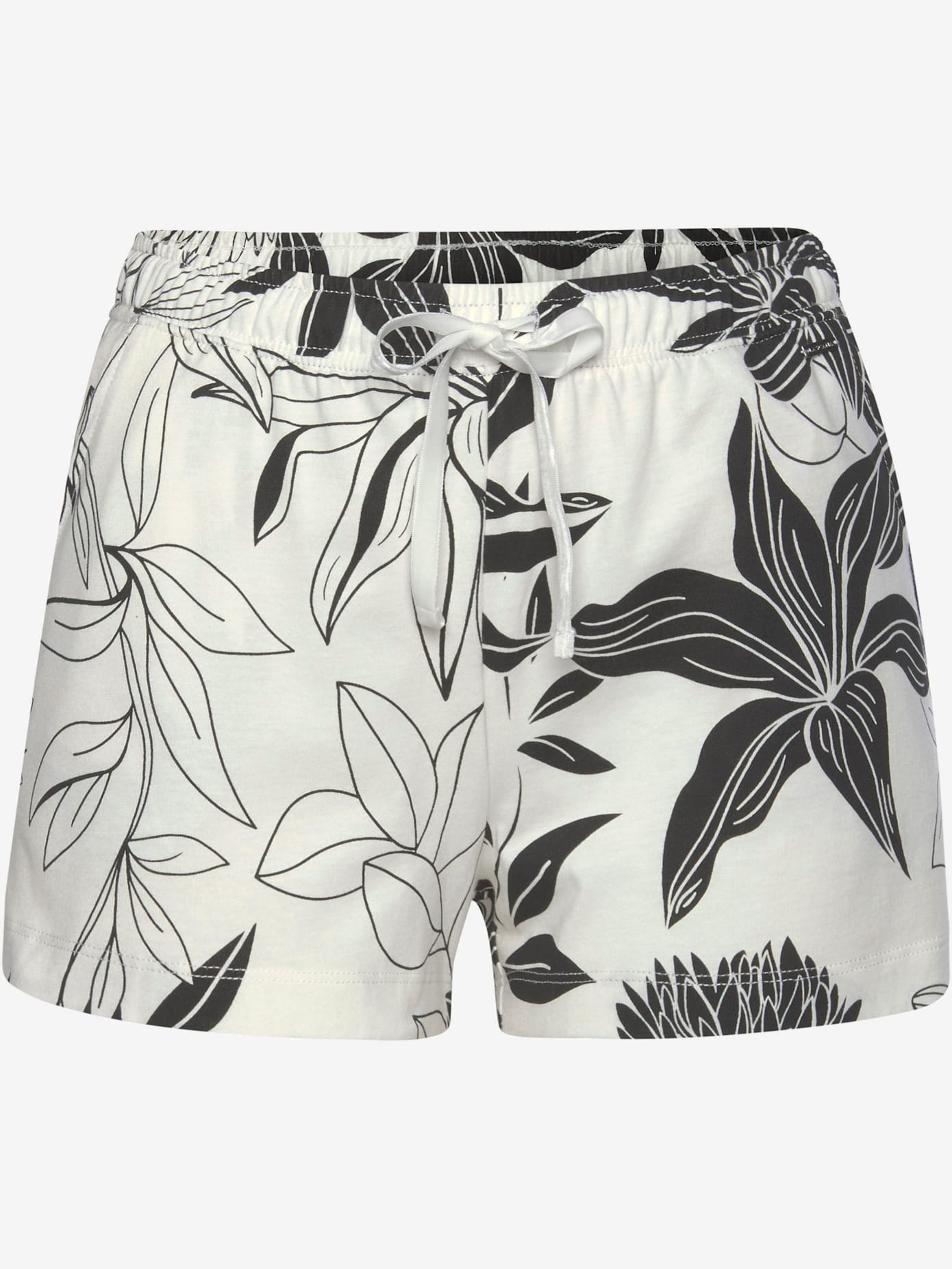 Short de nuit short large à imprimé floral