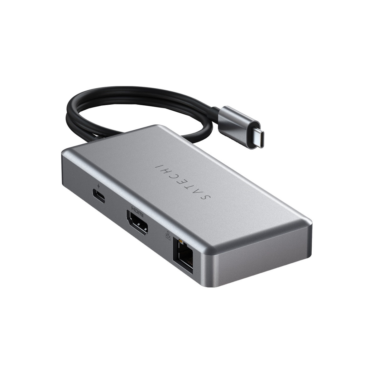 Satechi Multiport USB-C Chromebook hub (grå)