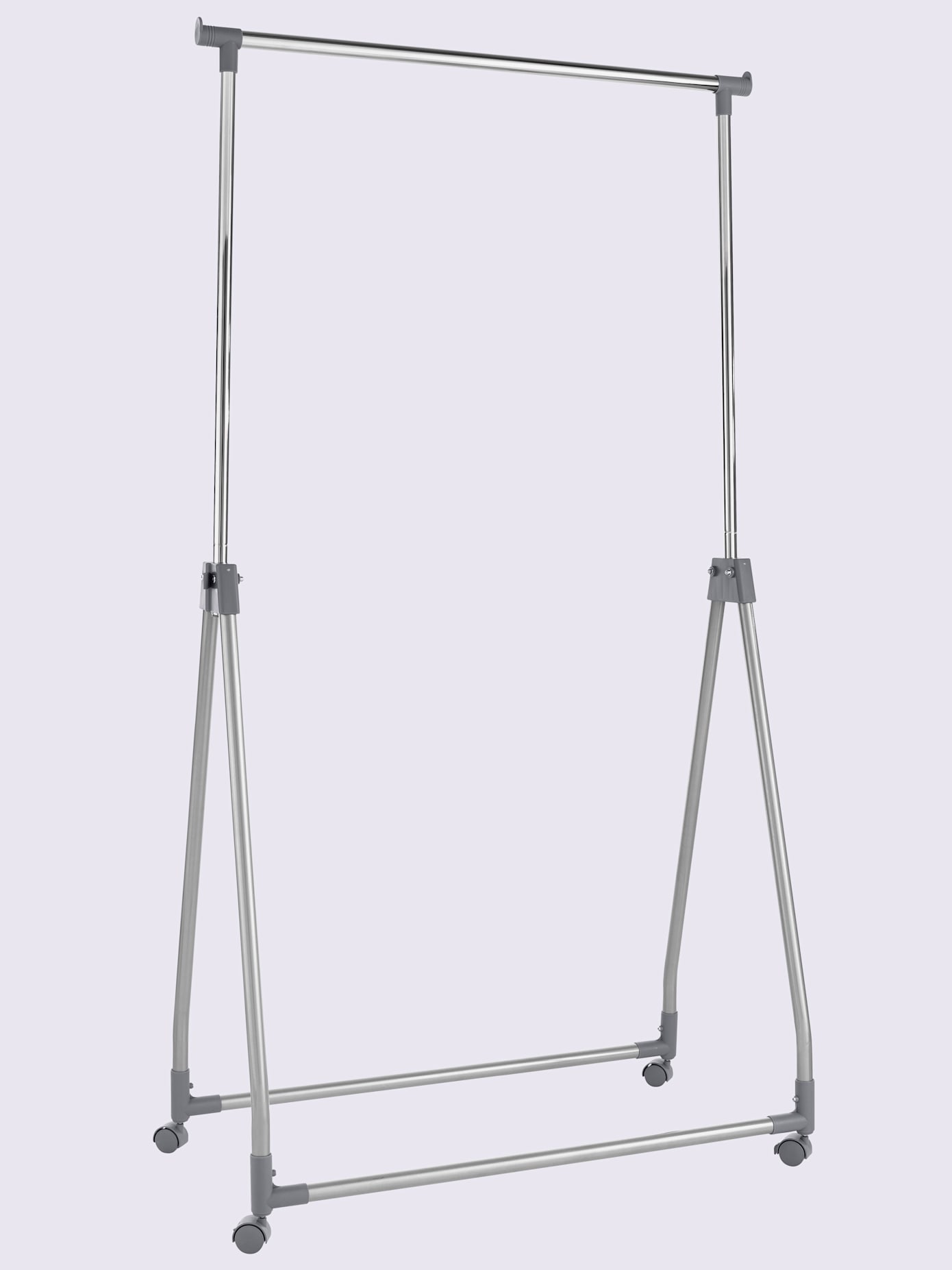 Portemanteau sur pied pour stocker, aérer et transporter des vêtements