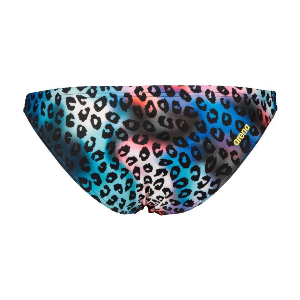 Arena FREE R - Slip de bain Femme neon blue multi/yellow sta