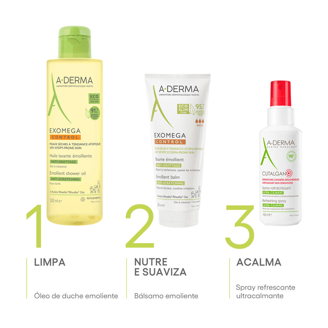 Exomega Control - Bálsamo Emoliente Antiprurido - 200ml