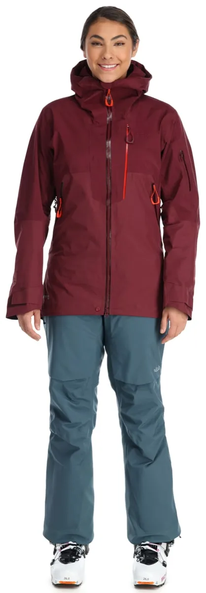 Rab Khroma Latok Gtx Jacket Wmns Deep Heather