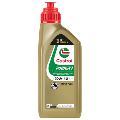 Huile moteur Castrol POWER 1 4T 10W-40 1L Universel