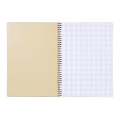 Clairefontaine Forever - Cahier à spirale A4 (21x29,7 cm) - 120 pages - petits carreaux (5x5 mm)