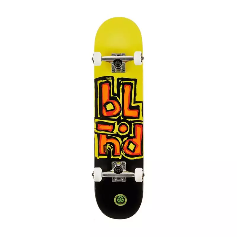 Skate BLIND Og Stacked Soft Noir/Jaune 7.5