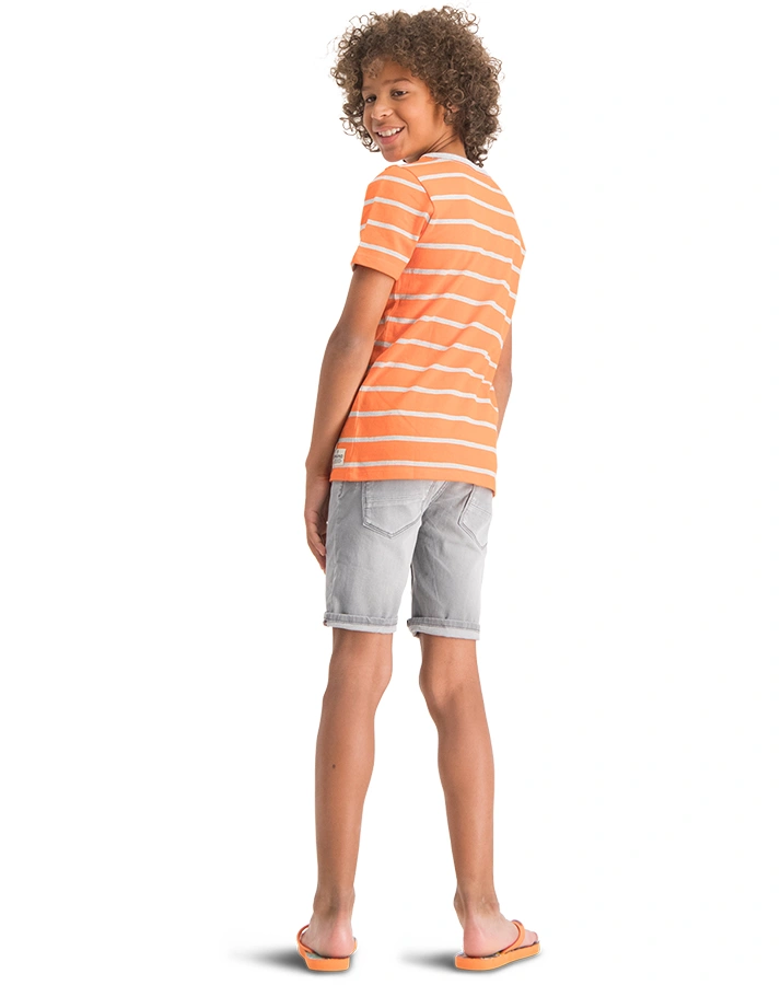 Jeans-Bermudas CHARLIE in light grey