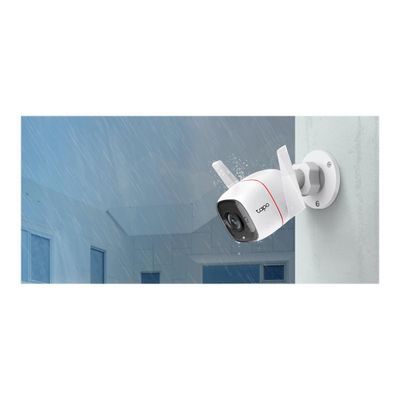 TP-Link TC65 V1 - Caméra de surveillance extérieur - audio - sans fil - Wi-Fi - blanc