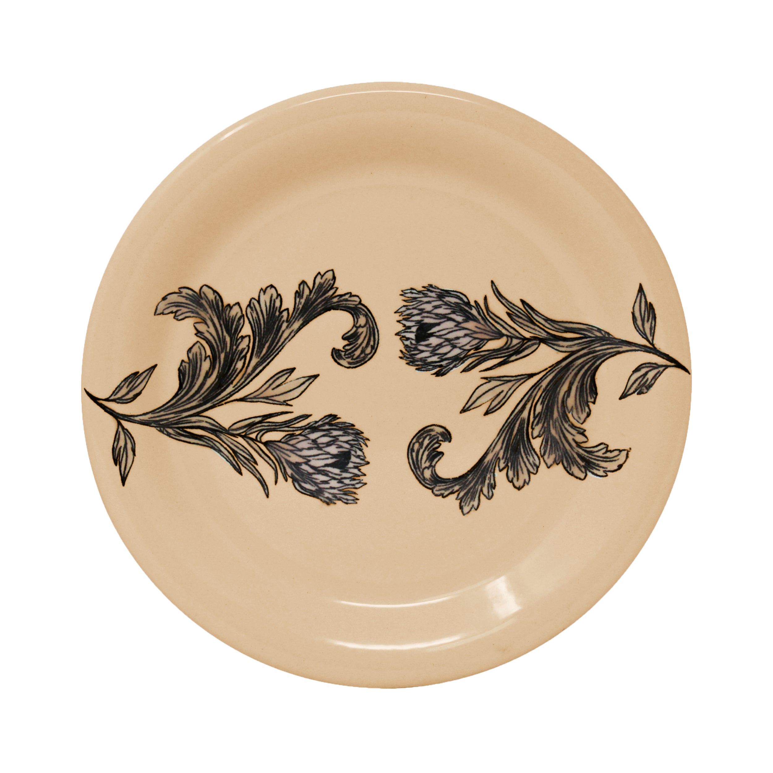 Assiette plate « Flores de la Isla »