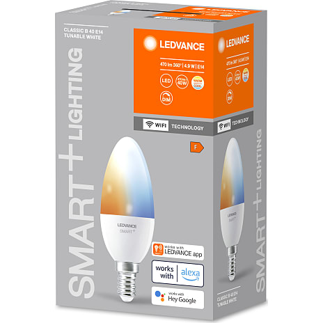 Ledvance smart+ kertepære 4,9W - dæmpbar