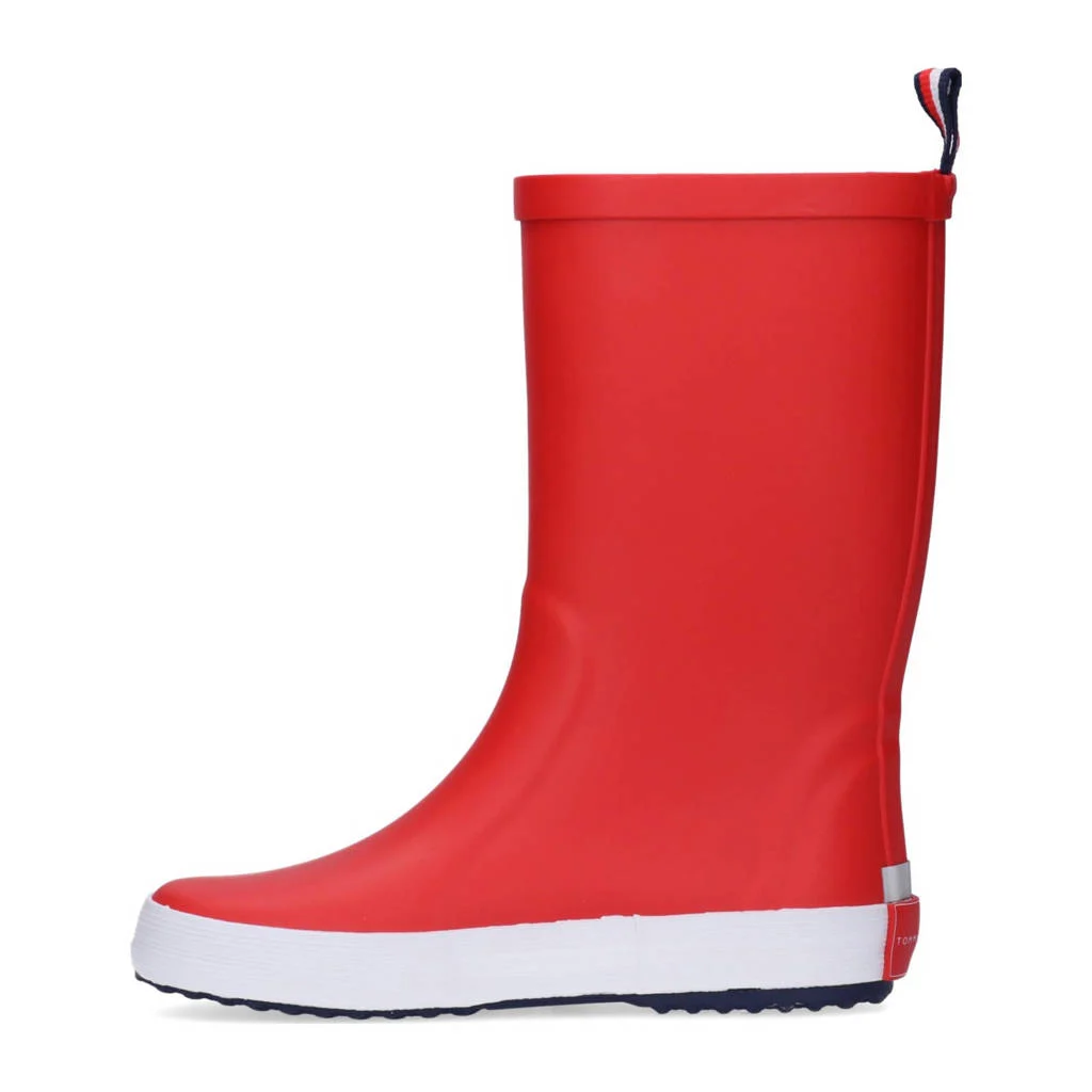 Tommy Hilfiger regenlaarzen rood