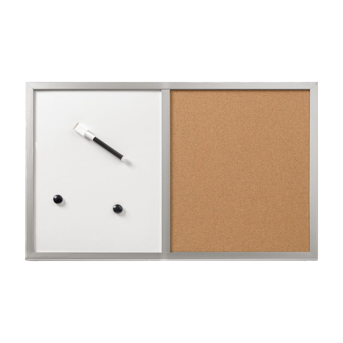 Herlitz kurken prikbord en magneetbord, 40 x 60 cm