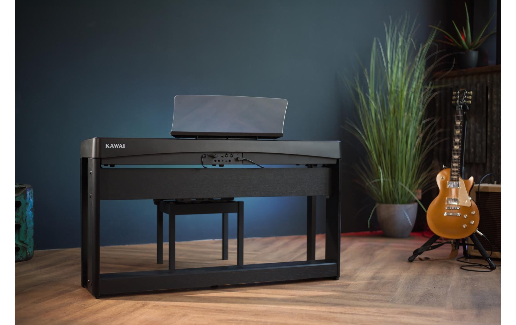 E-Piano ES-920 – Schwarz<br>Digitalpiano mit Flügelanschlag und -ton sowie Bluetooth- und USB-Anschlussmöglichkeit
