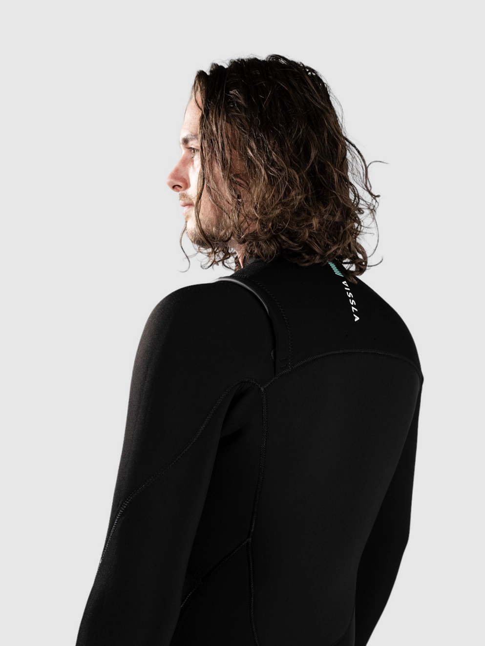 Vissla 7 Seas 4/3mm Full Chest Wetsuit black