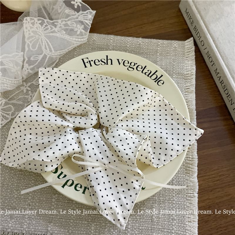 BeDaisy - Polka Dot Scrunchie / Bandana Hoofdband (Diverse Ontwerpen)