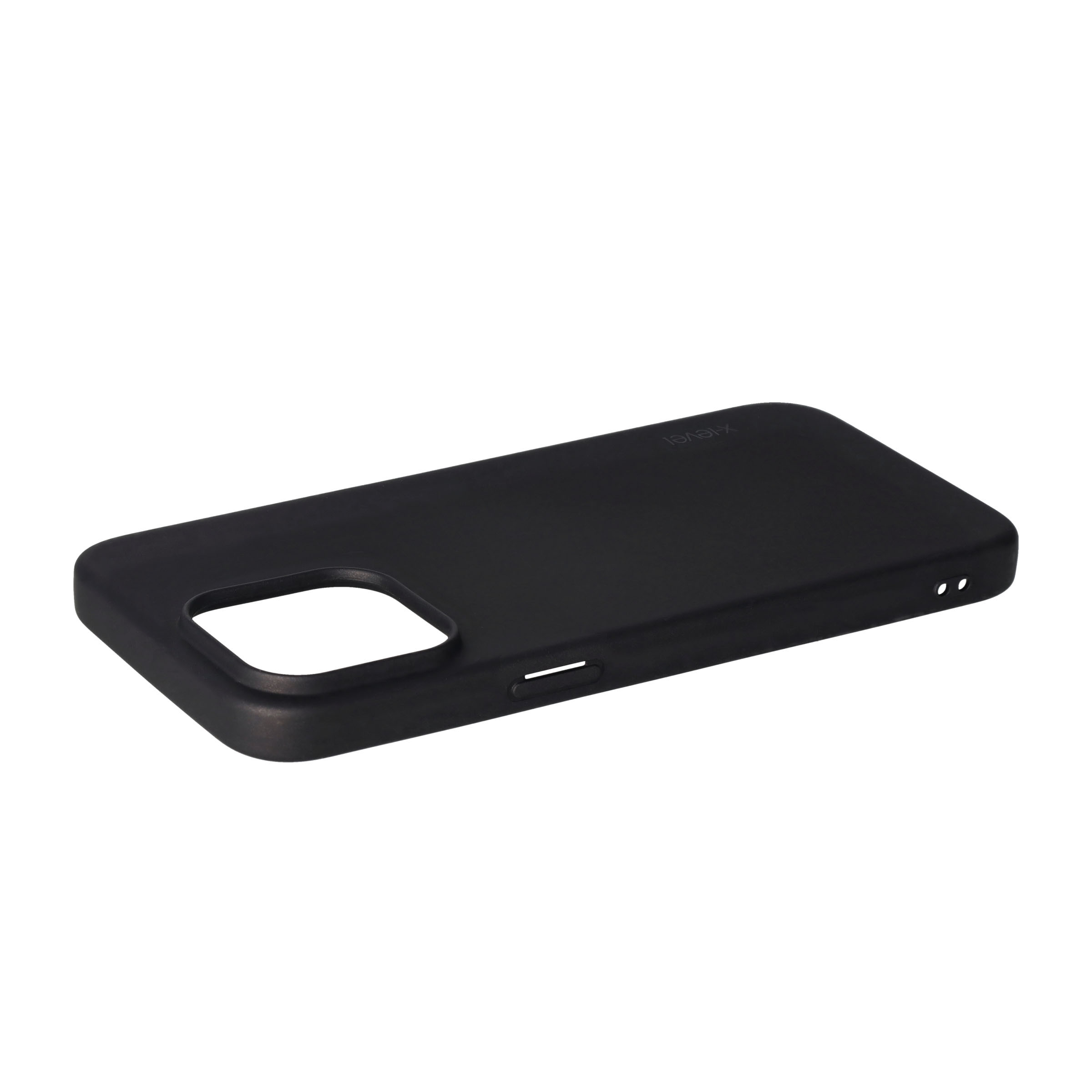 iPhone 15 Pro Max Gummi Case Hülle Ultra Thin - Schwarz