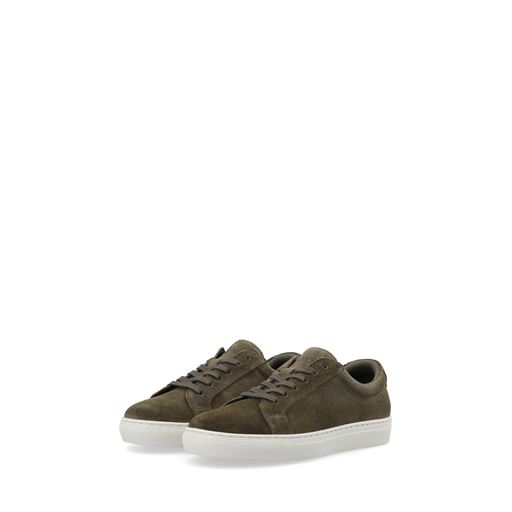 Bianco Jay 2.0 Oiley Suede Sneakers, Olive/Off White, 44