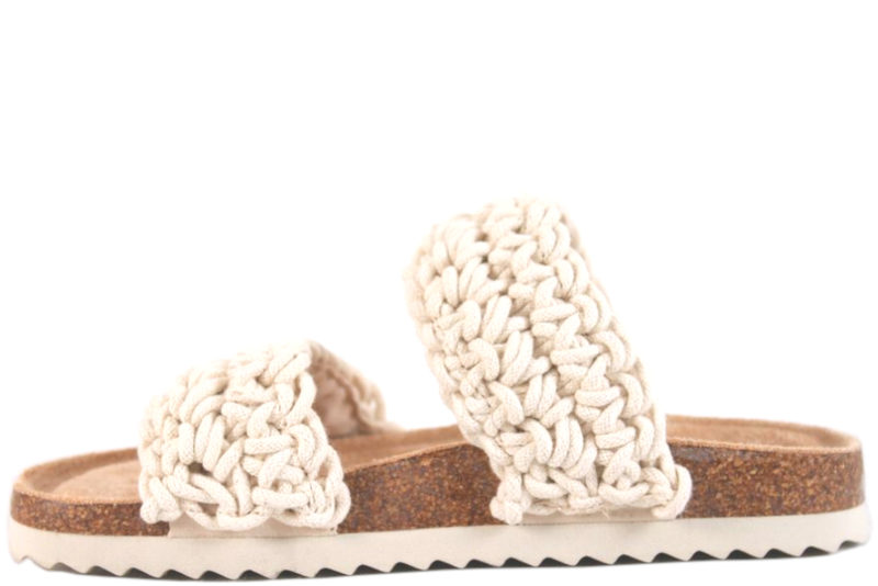 PEPPER BEIGE SLENTERS I TEKSTIL