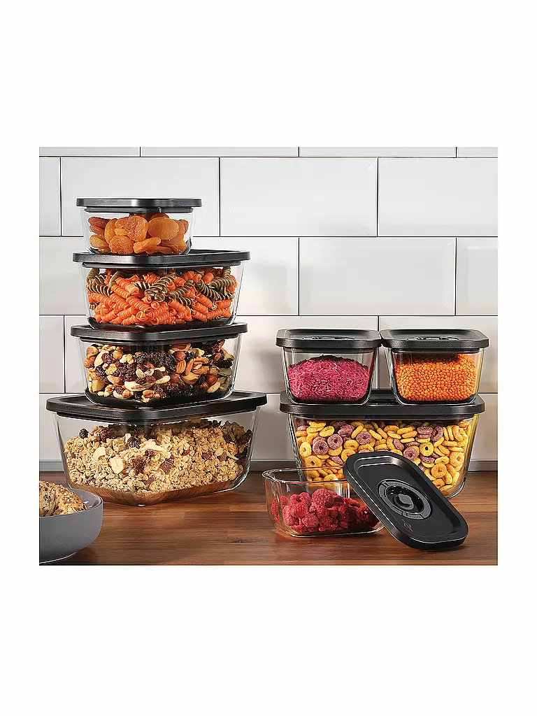 KÜCHENPROFI Vakuumbox EASYFRESH S 0,5L  schwarz