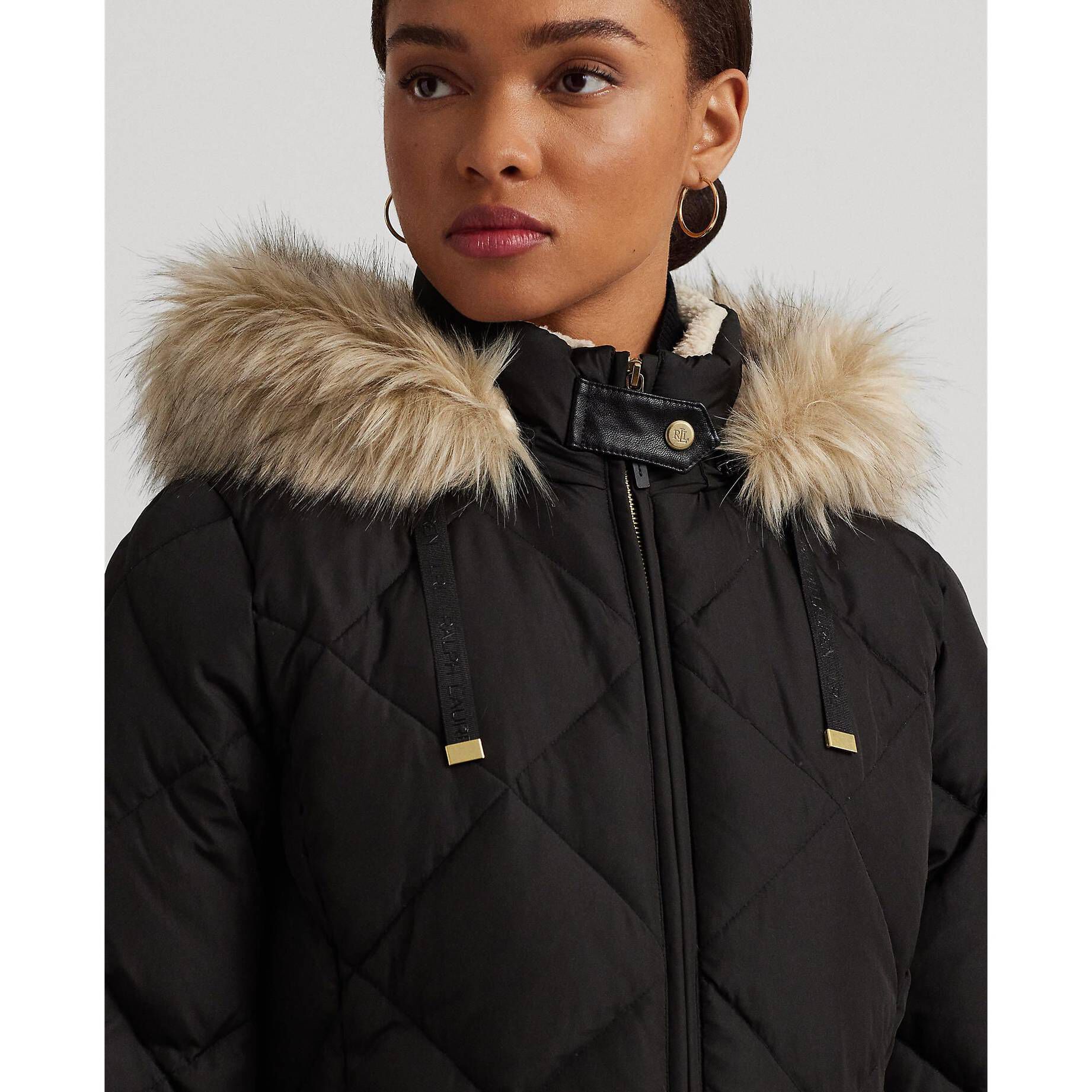 Lauren Ralph Lauren| Damen Daunenmantel mit Kapuze