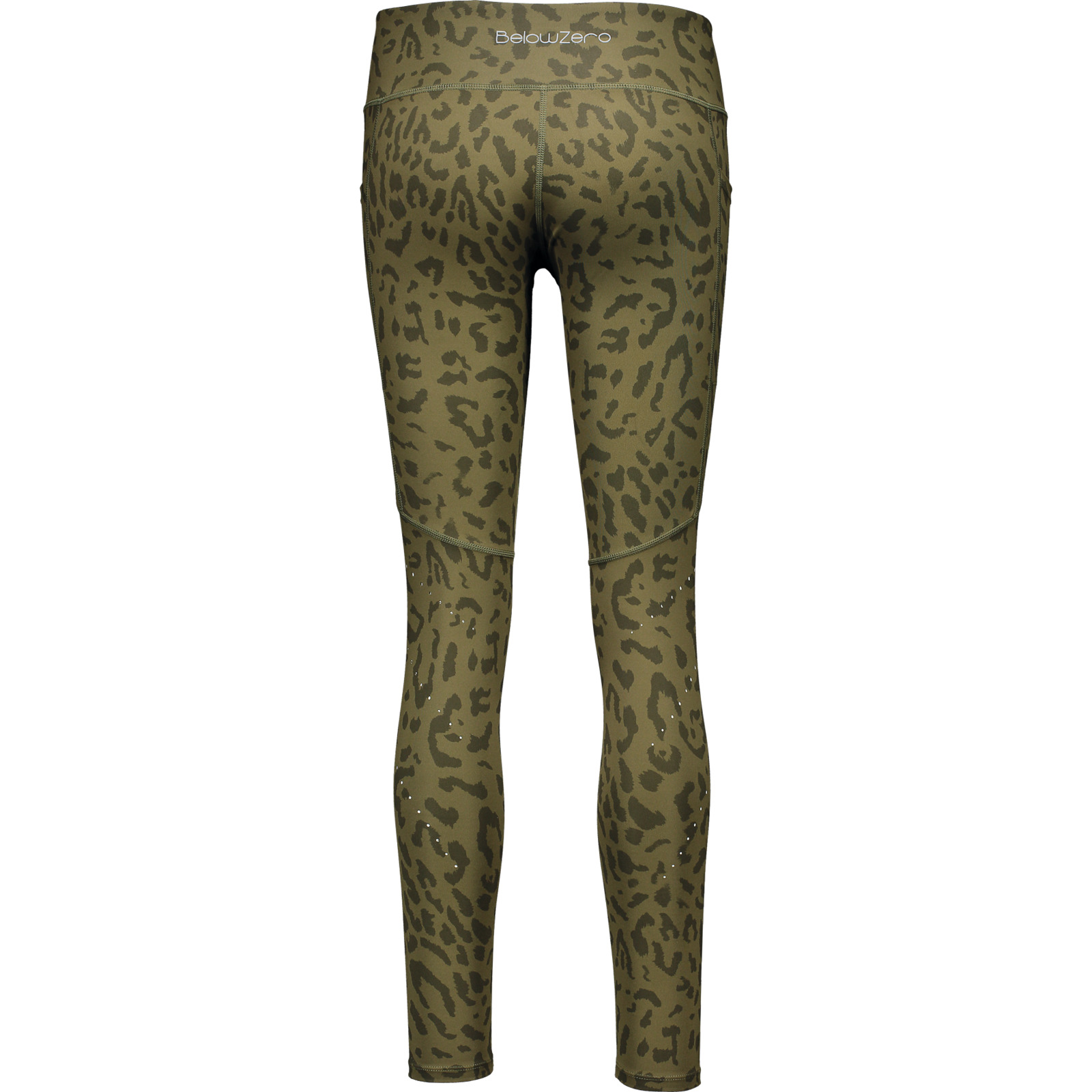 Belowzero Damen-Tights 7/8 L, olive