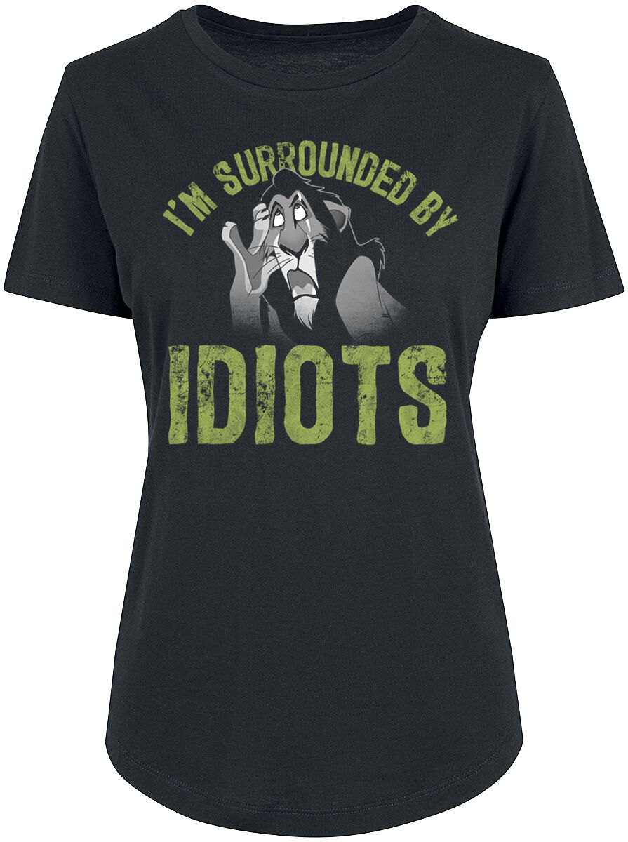 Scar - I'm Surrounded By Idiots | Le Roi Lion T-Shirt Manches courtes