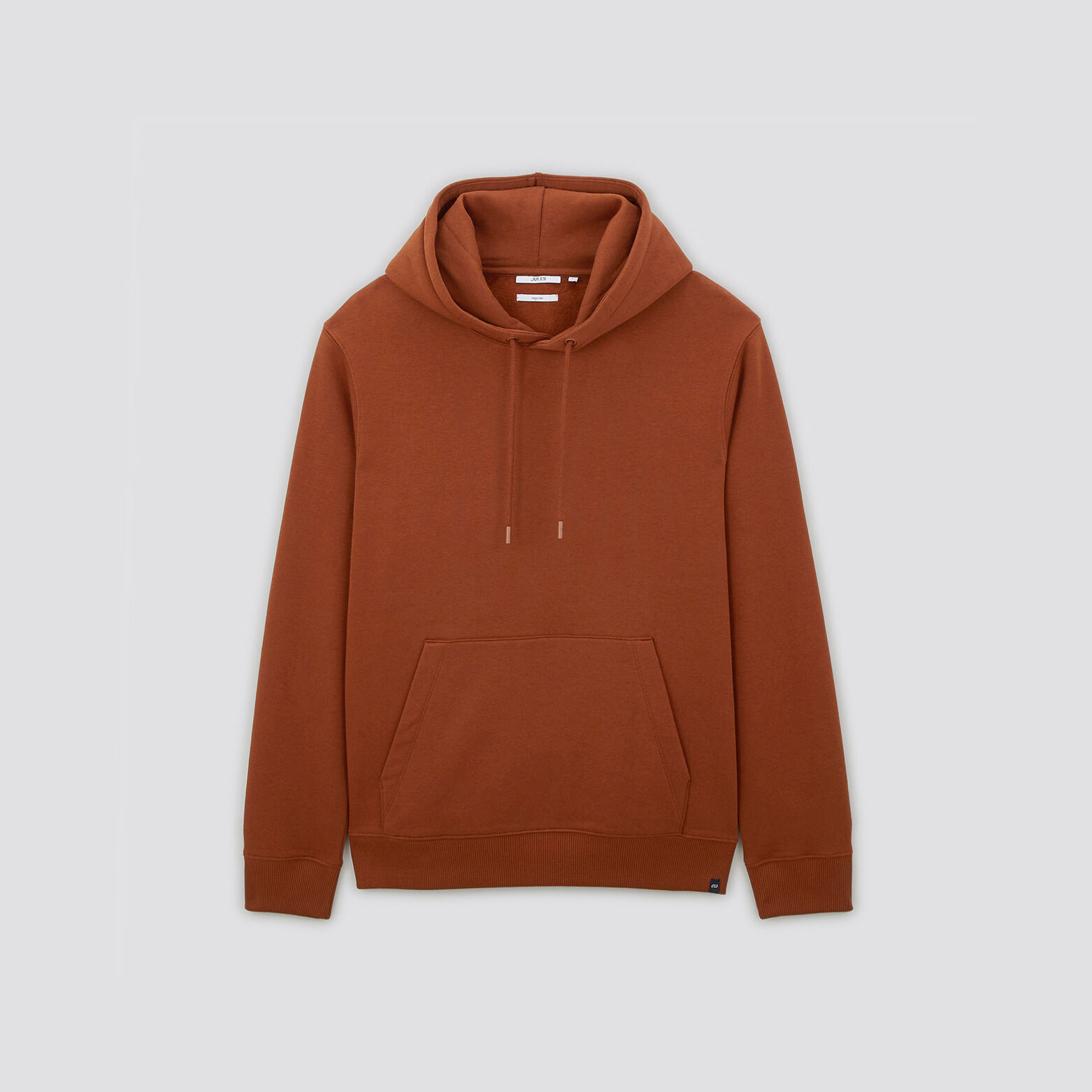 Sweat à capuche essentiel Marron