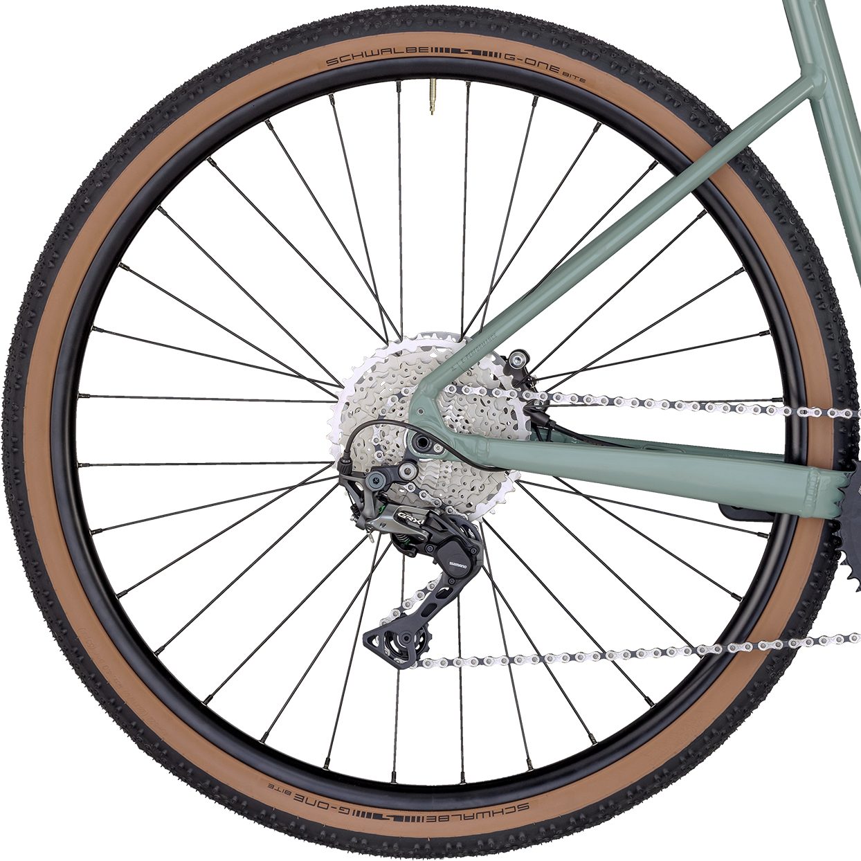 Bergamont E-Grandurance 7 E-Gravel Bike shiny rainy green