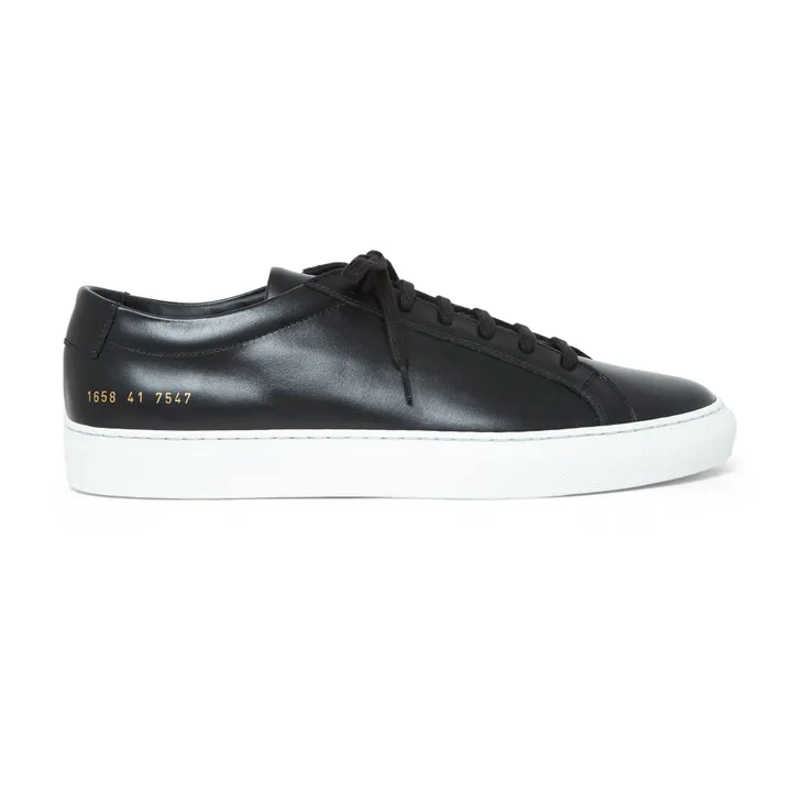 Common Projects Baskets Original Achilles Bicolores - Collection Homme | Noir