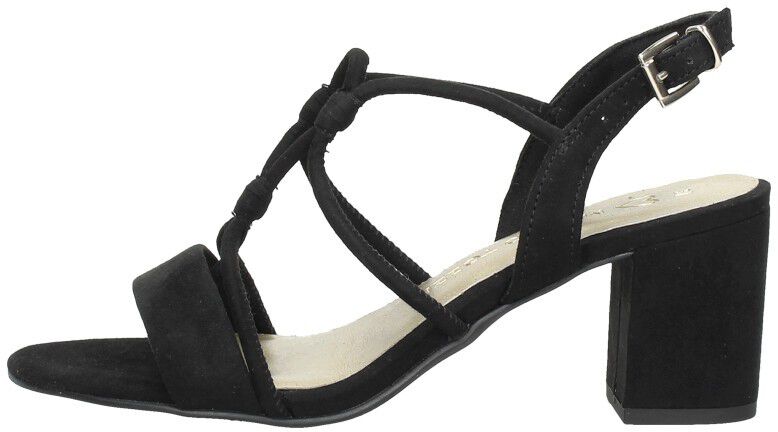 Marco Tozzi Sandalen Hak zwart