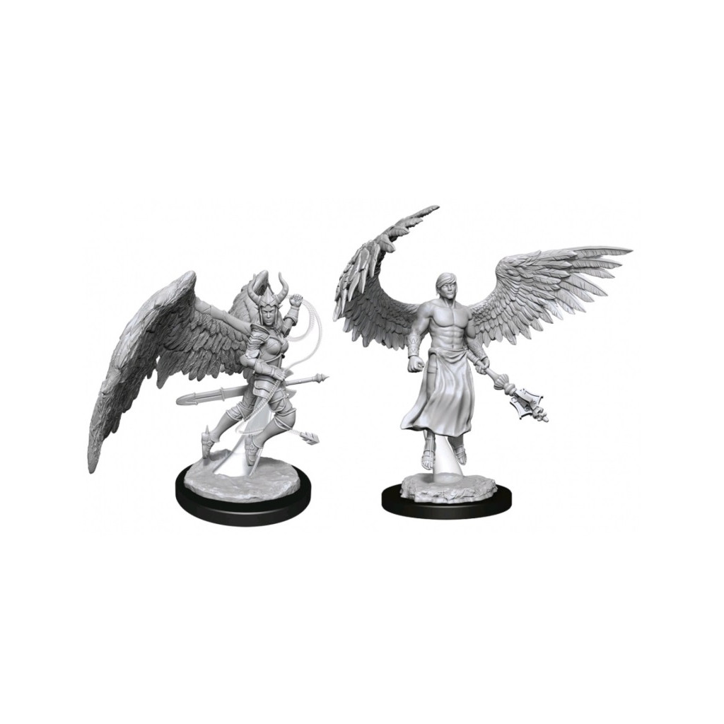 D&D Nolzur's Marvelous Unpainted Miniatures: Deva & Erinyes
