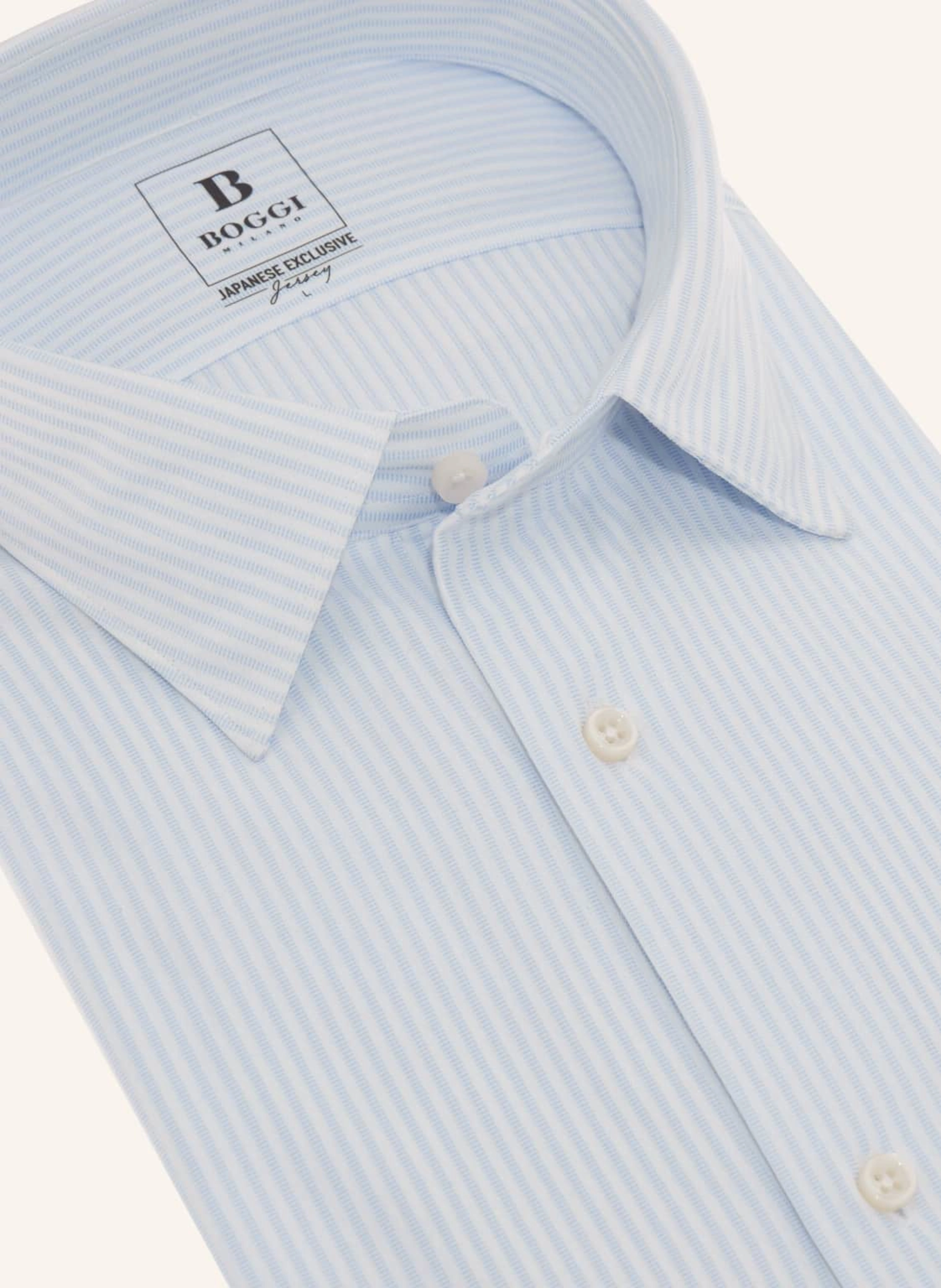 BOGGI MILANO Jersey-Hemd Regular Fit