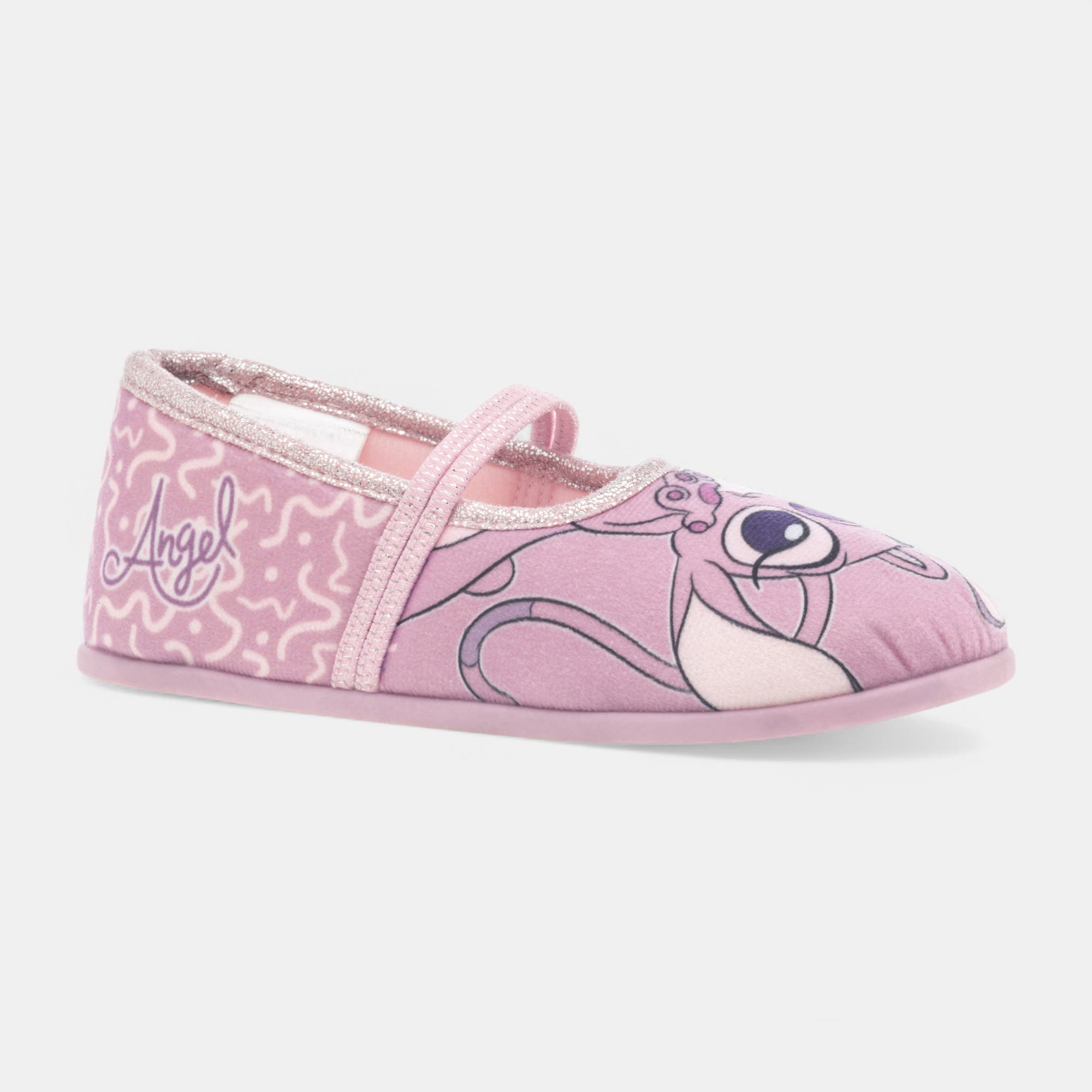Chaussons ballerines Fille rose