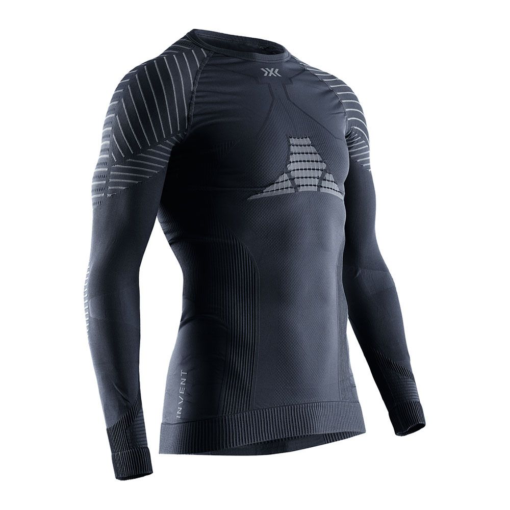 X-Bionic INVENT 4.0 - Sous-couche Homme opal black