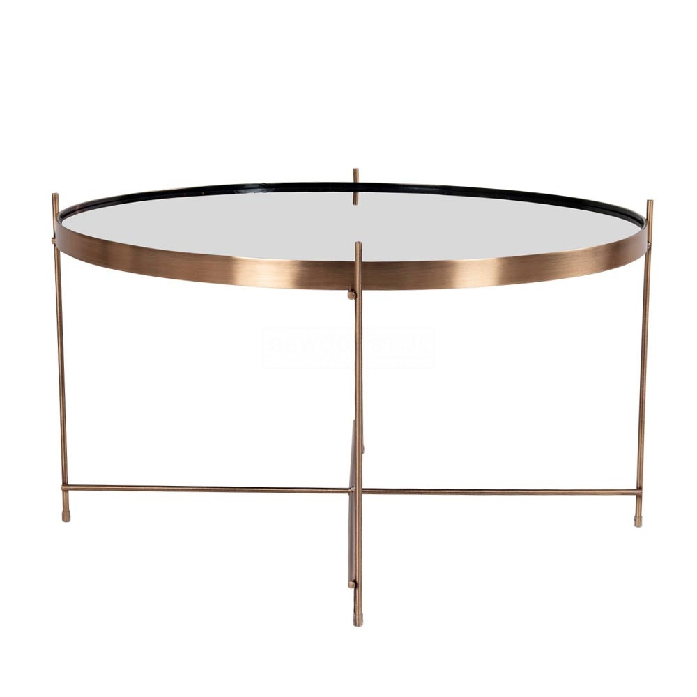 Salontafel Liliana Ø70 cm Brons