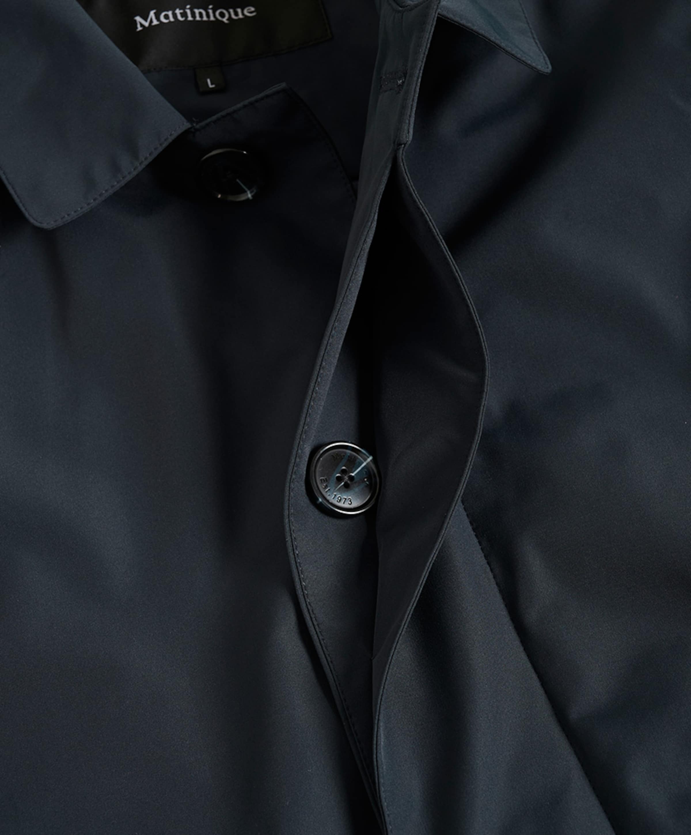 Matinique Heren jas blauw