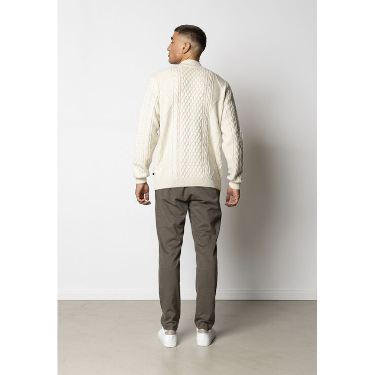Clean Cut Copenhagen Morgan wool knit Ecru melange