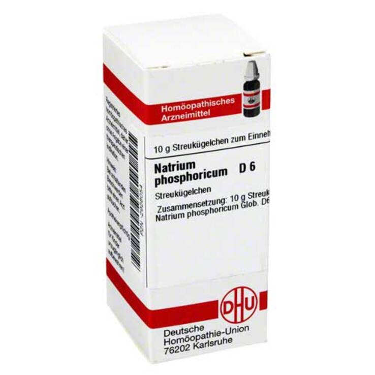 DHU Natrium phosphoricum D 6 Globuli, 10 g