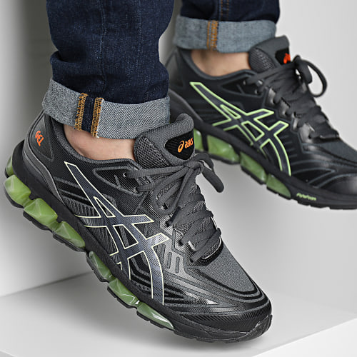 Baskets Gel Quantum 360 VII 1201A680 Dark Grey Lime Green