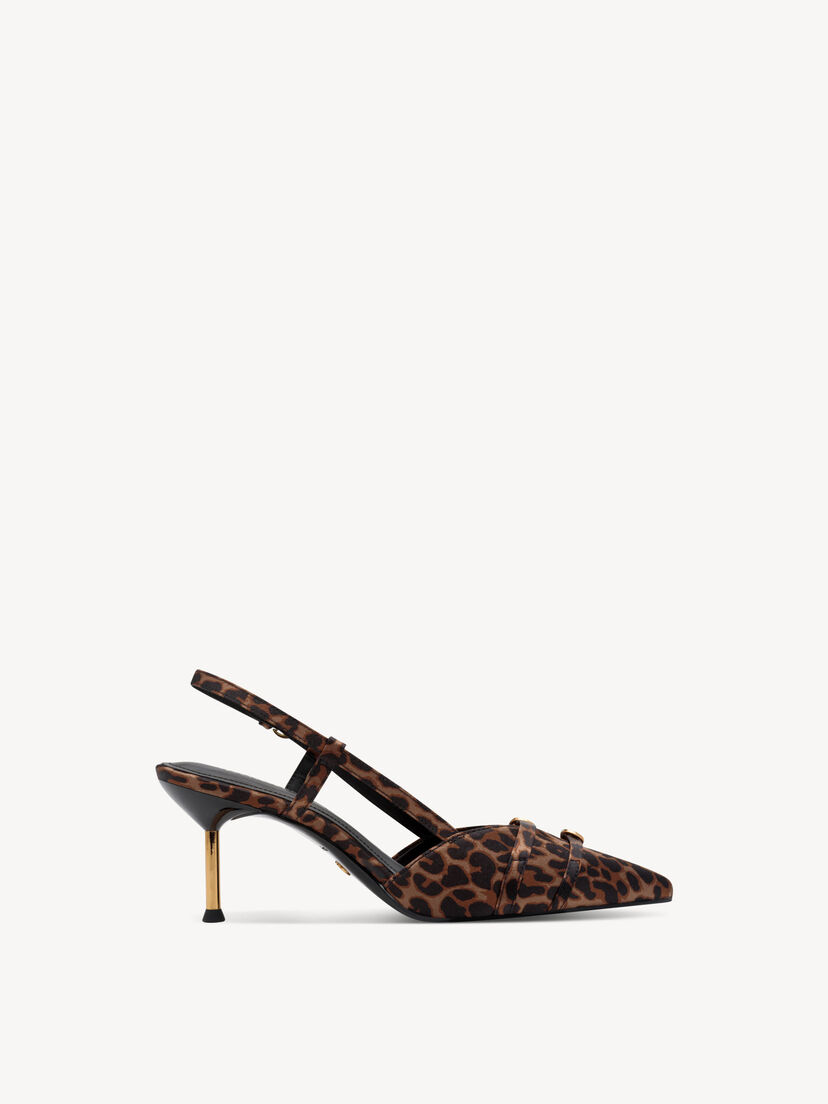 Slingpumps - bruin
