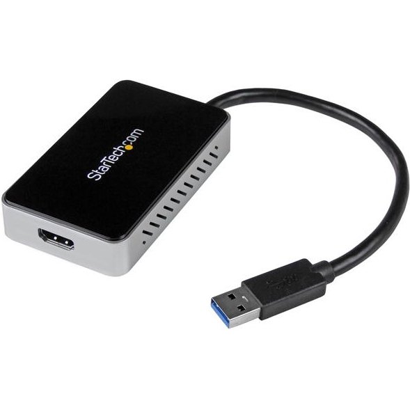 StarTech.com Adaptateur Vidéo Carte Graphique Externe USB 3.0 vers HDMI- avec Hub USB - 1920x1200